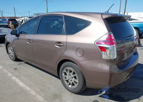 2015 Toyota Prius V Two из США, поврежденный, VIN JTDZN3EU0FJ038109